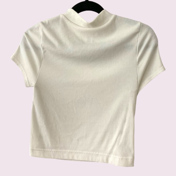 We the Free Mock Neck Short Sleeved Shirt - Picture 6 of 9